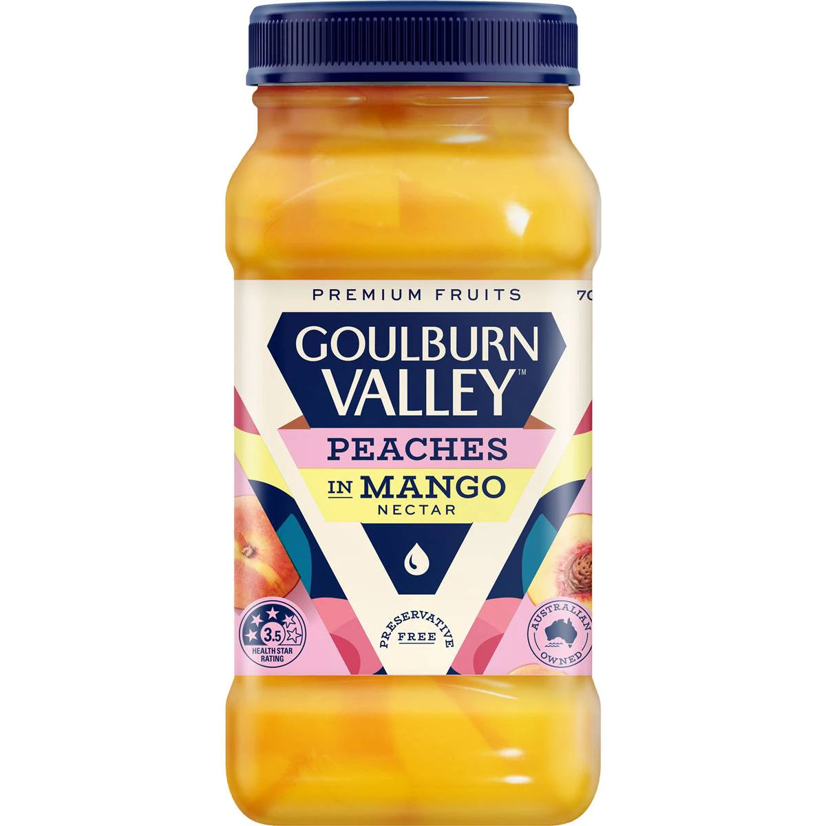 Goulburn Valley Peaches in Mango Nectar 700g