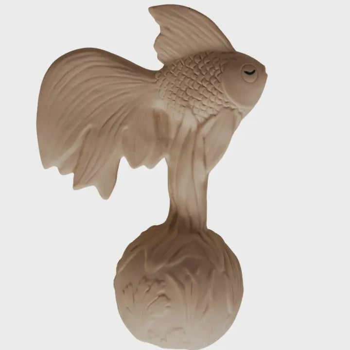 Natruba Rattle Goldfish Beige