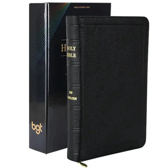 JND Bible Pocket Size w/zip & Maps Bonded Leather