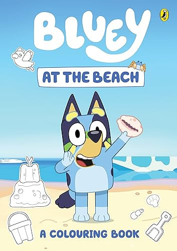 Bluey: At The Beach: A Colouring Book