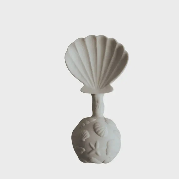Natruba Rattle Shell White