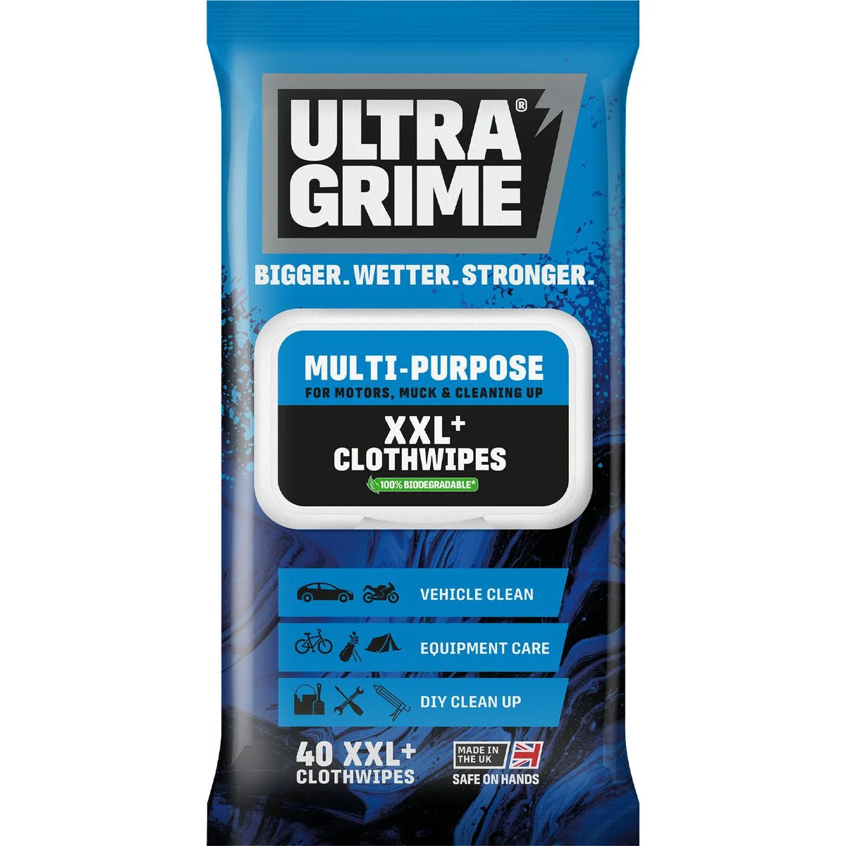 Ultragrime Original Wipes 40Pk