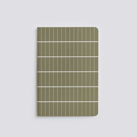 Lettuce Notebook Tile Olive