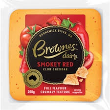 Brownes Smokey Red Cheddar 200g