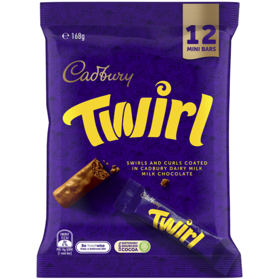 Cadbury Twirl Sharepack 12pk