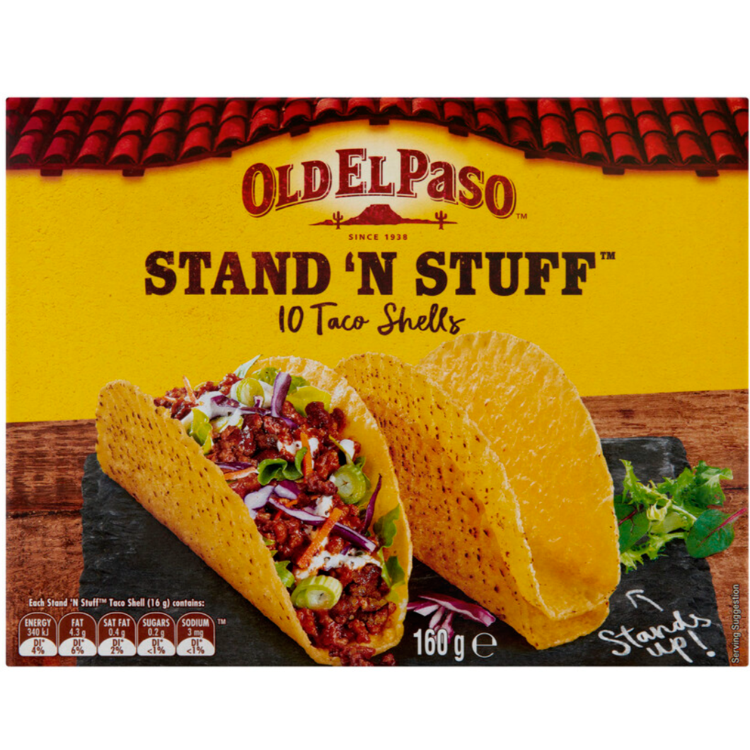 Old El Paso Taco Stand & Stuff 10/pk