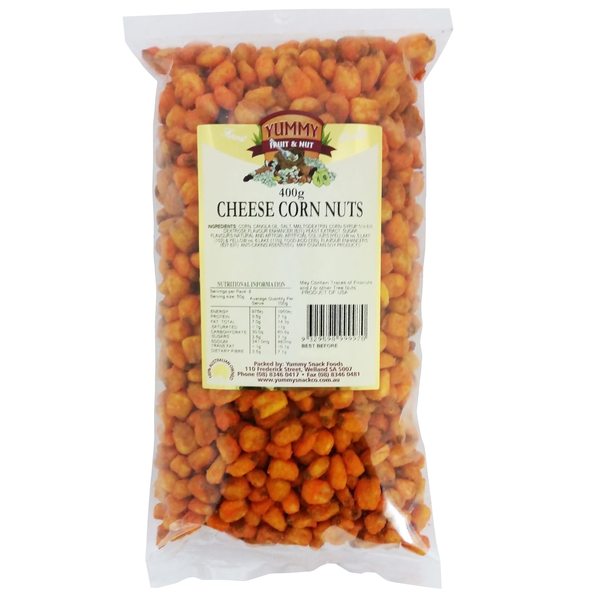 Yummy Cheese Corn Nuts 400g