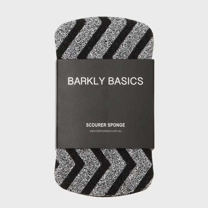 Barkly Basics Chevron Print Scourer Sponge 2pk