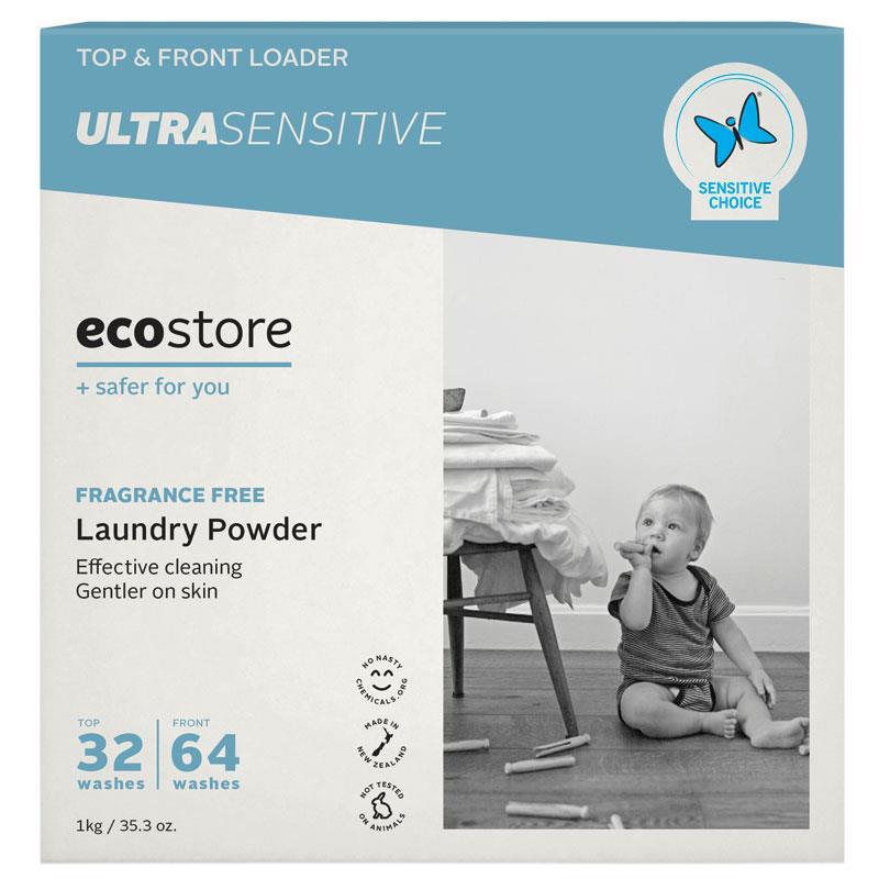 ECOSTORE Laundry Powder - Ultra Sensitive 1kg