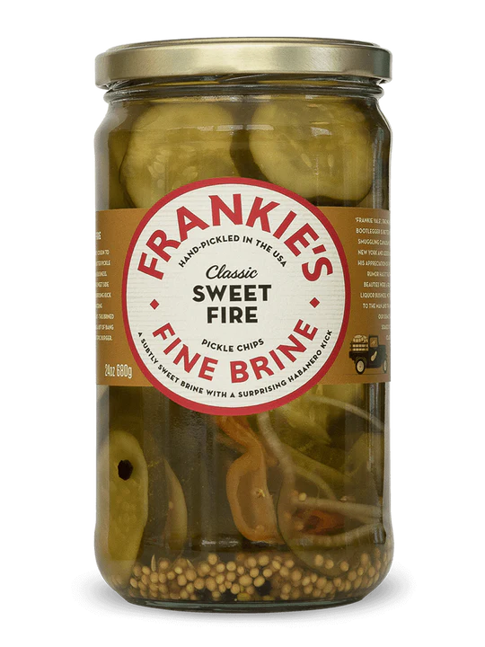 Frankie's Fine Brine Sweet Fire Pickles 680g