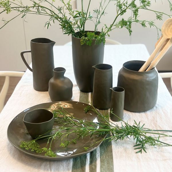 Flax Charger Plate - 35cm - Khaki