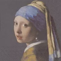 Girl With a Pearl - Luncheon Napkin