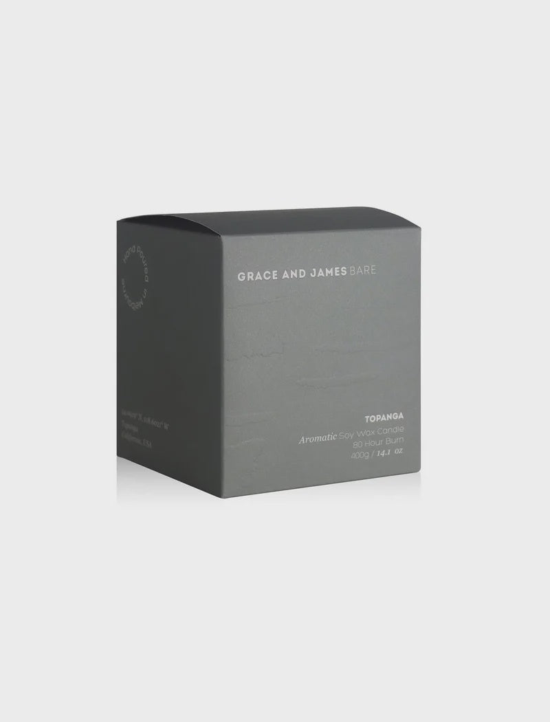 Grace & James BARE Topanga 80HR Candle