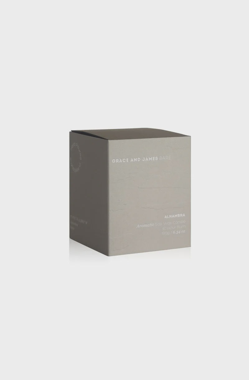 Grace & James BARE Alhambra  40HR Candle