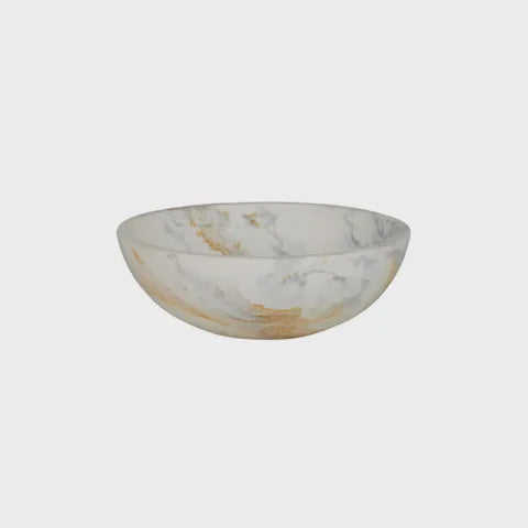 Hadley Resin Small Bowl 10x3.5cm Steel