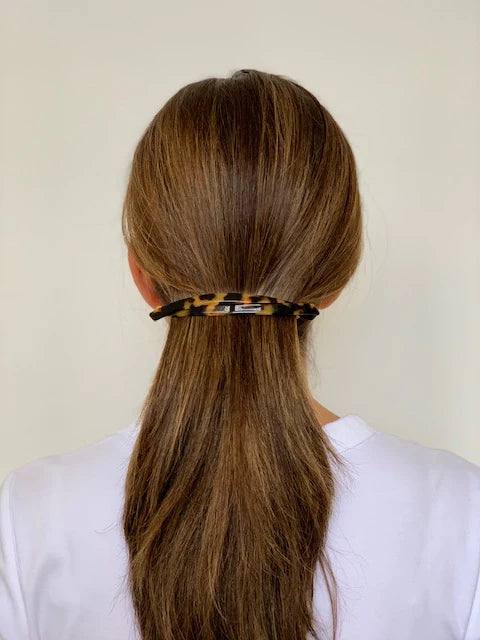 Ella Light Tortoiseshell Hair Clip