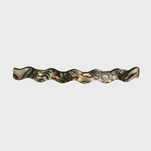 Zig Zag Onyx Hair Clip