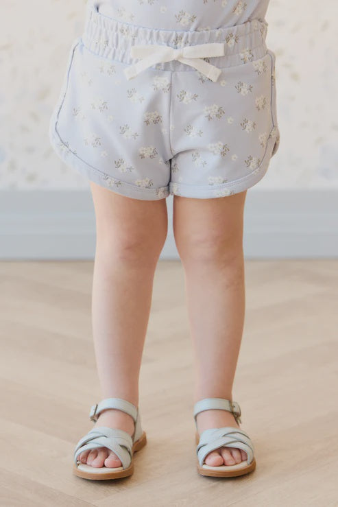 JK Organic Cotton Ivy Shortie - Rose Floral Smoke 3yr