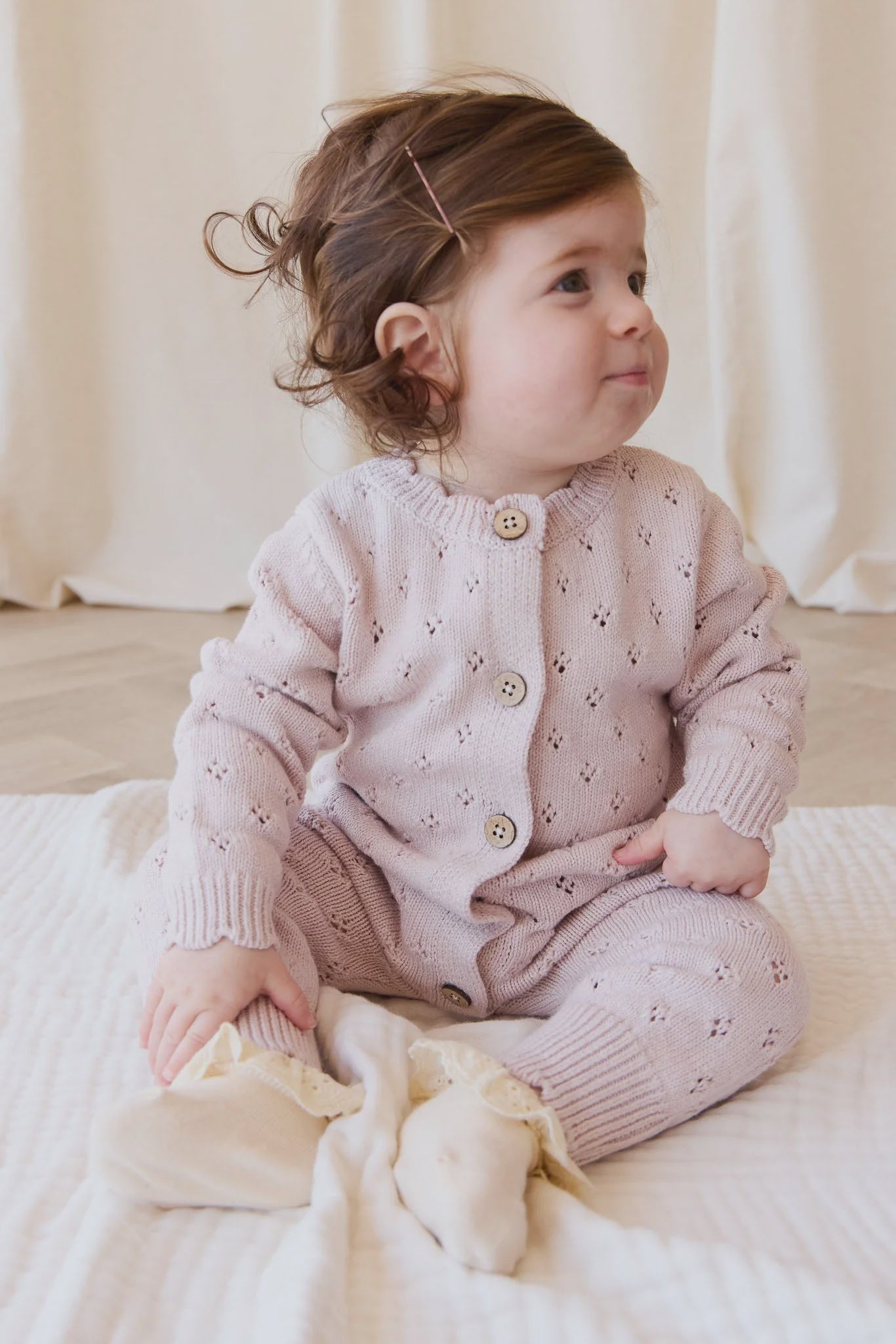 JK Emily Onepiece - Dusty Violet Marle 0-3M