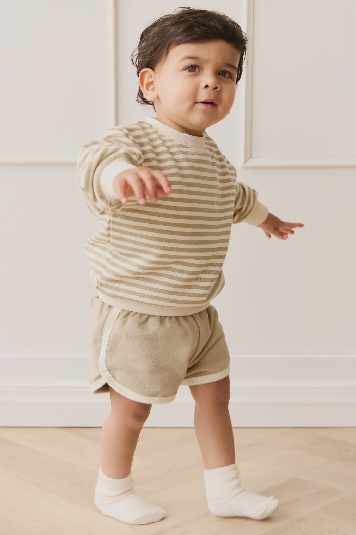 JK Organic Cotton Eric Short - Sandy Brown 2YR