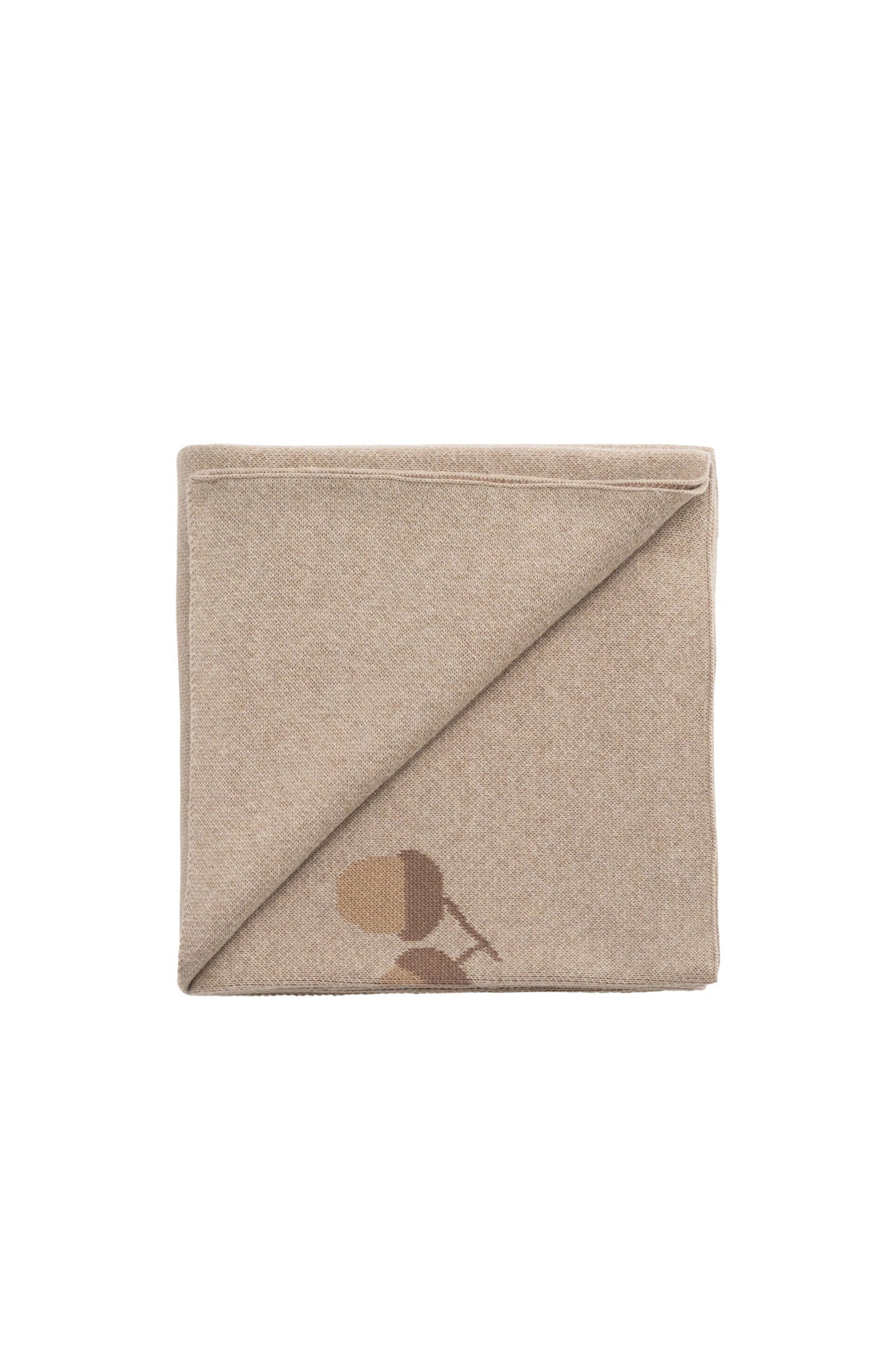 JK Forest Acorns Blanket - Cashew Marle