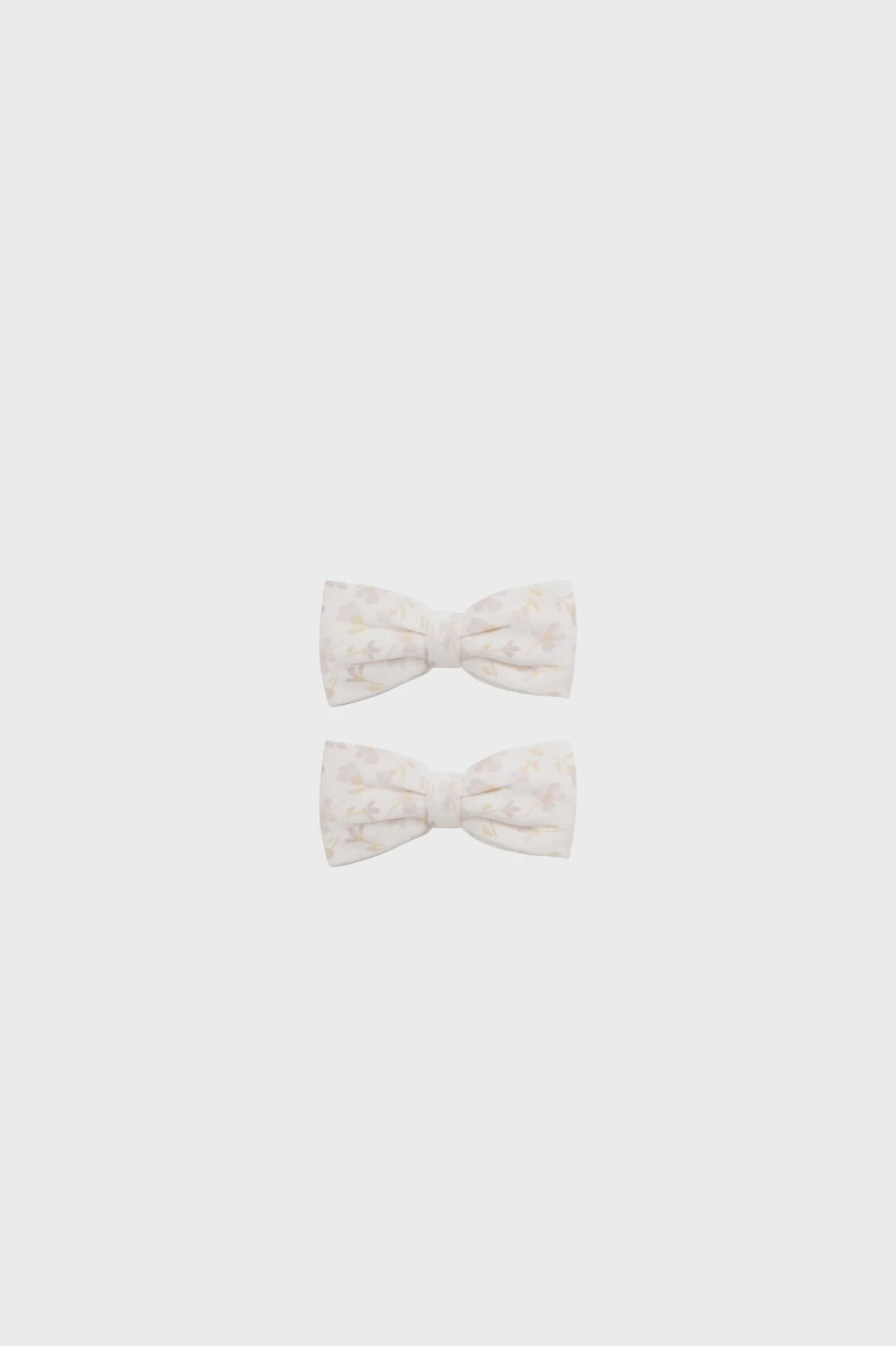 Organic Cotton Noelle 2pk Bow - Aries Mauve