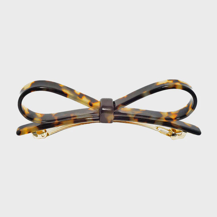 Joan Dark Tortoiseshell Hair Clip