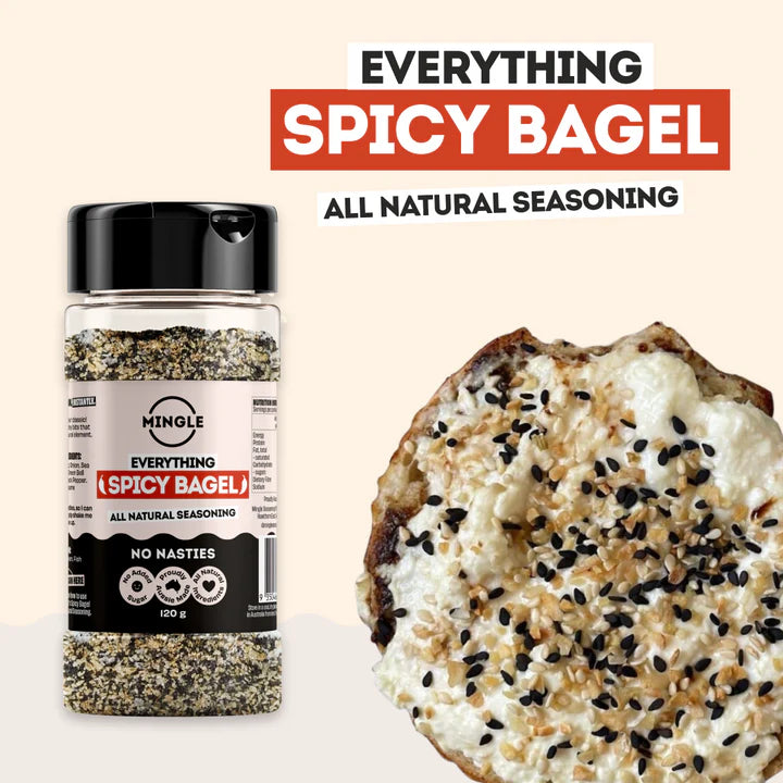 Mingle Natural Seasoning Blend Everything Bagel Spicy Edition