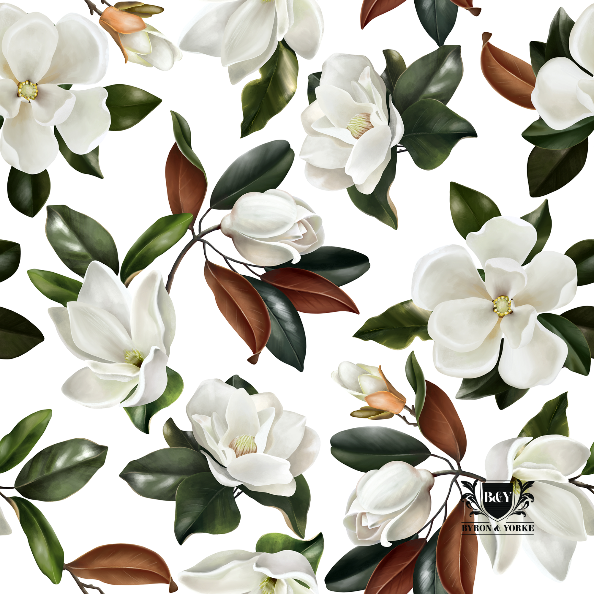 Byron & Yorke Luncheon Napkin Magnolia