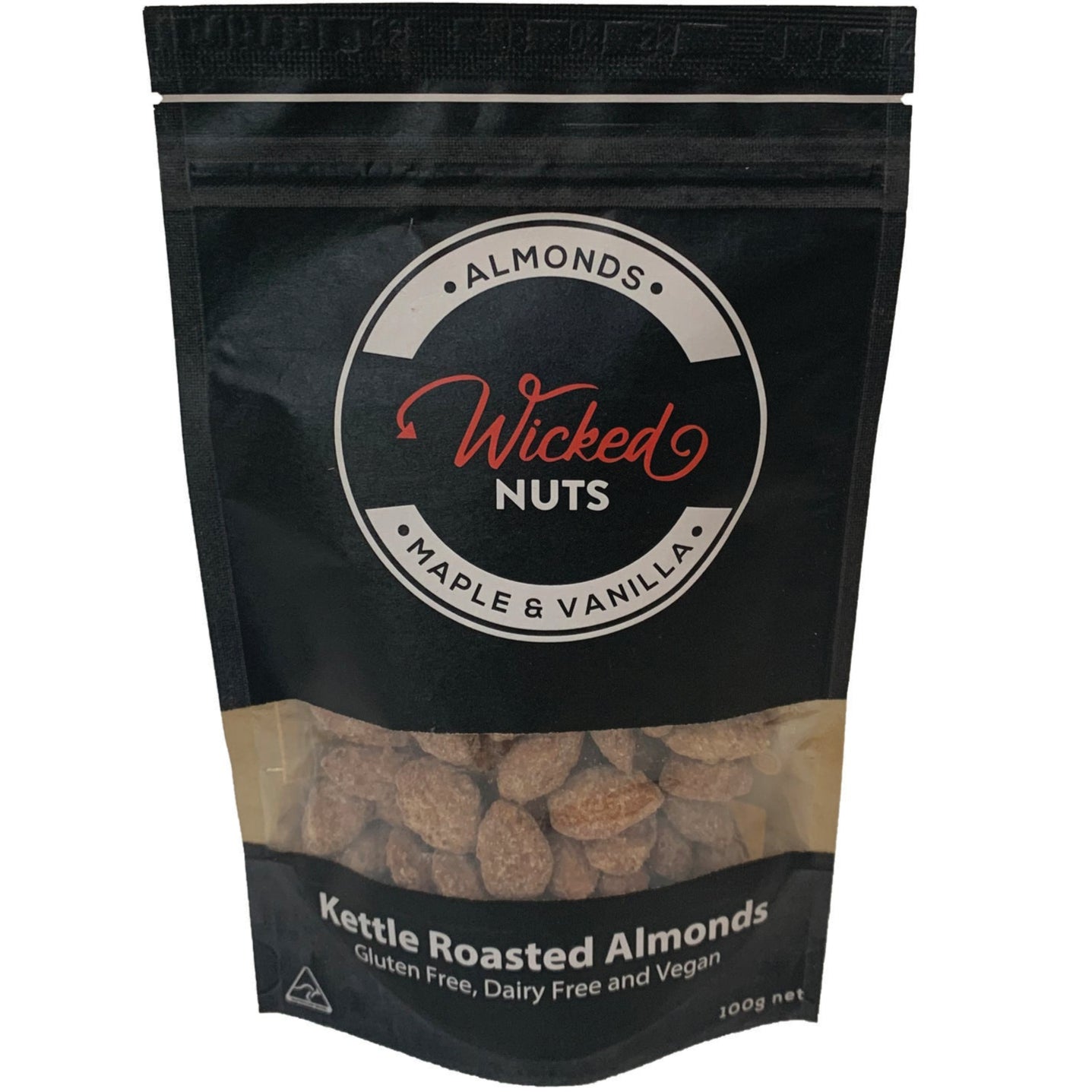 Wicked Maple & Vanilla Almonds 100g