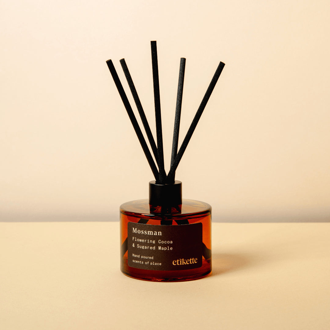 Etikette Reed Diffuser - Mossman Flowering Cocoa & Sugared Maple 200ml