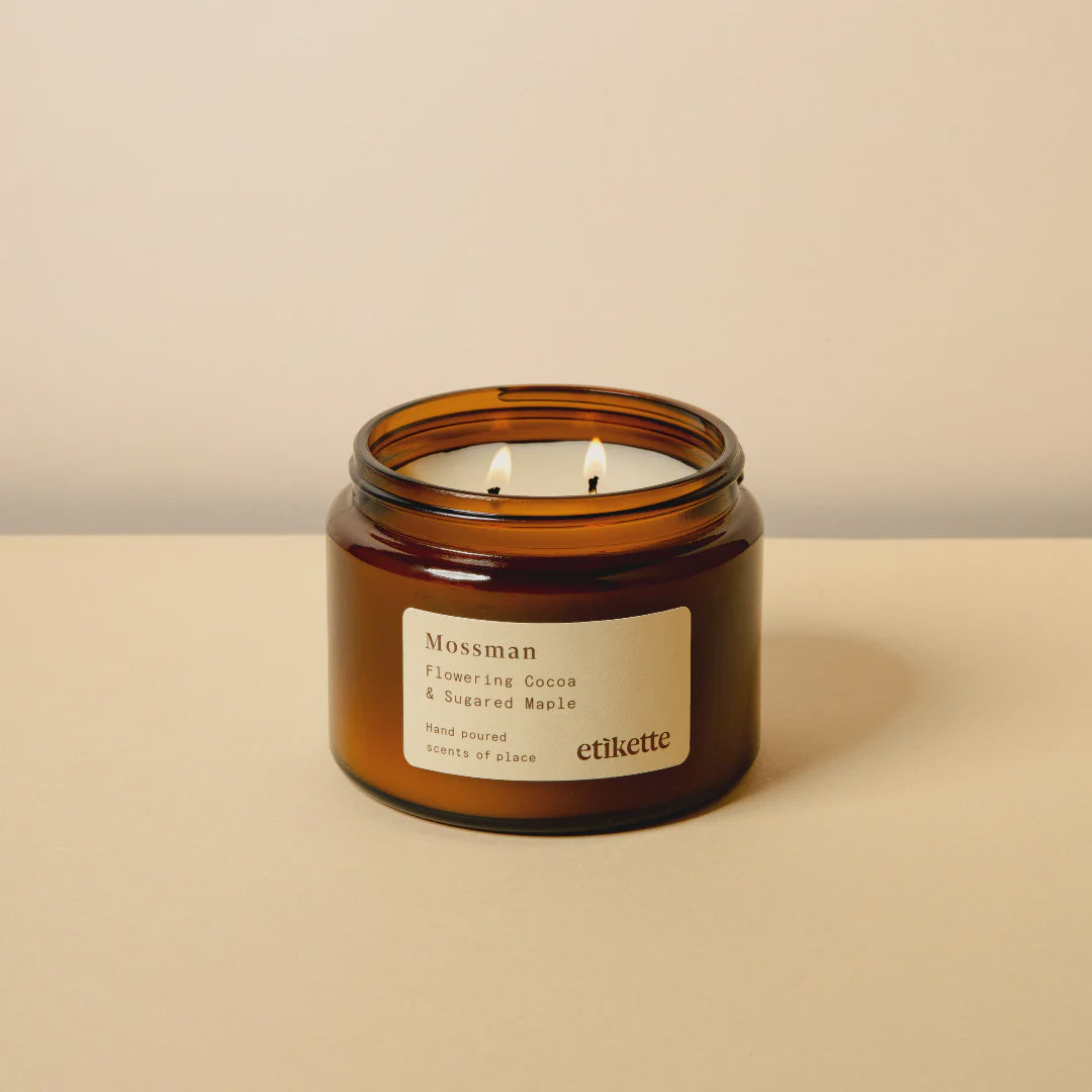 Etikette Candle - Mossman in Flowering Cocoa & Sugared Maple 500ml