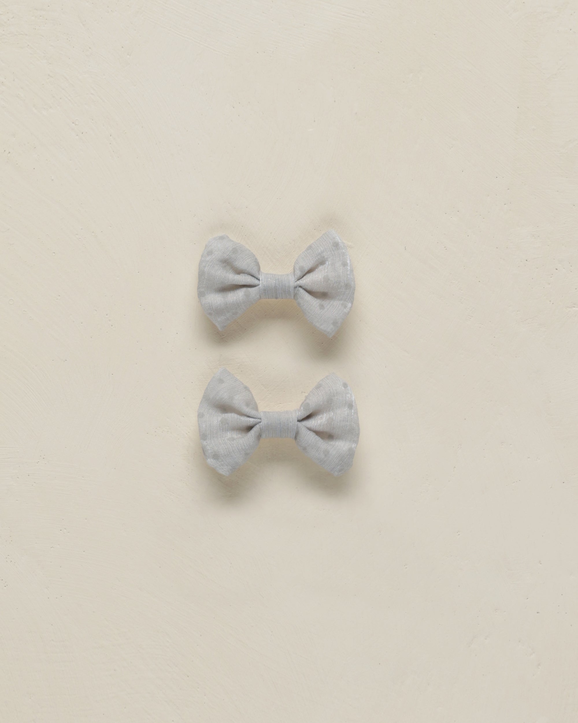 Noralee Little Bow Clips Powder Blue