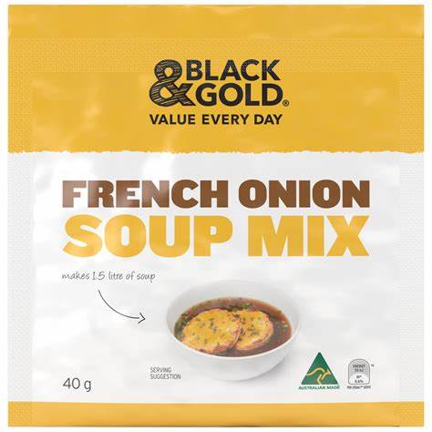 Black & Gold French Onion Soup Mix 40g