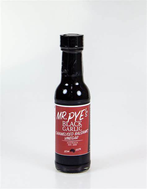 Mr Pye's Black Garlic Caramelised Balsamic Vinegar 150ml