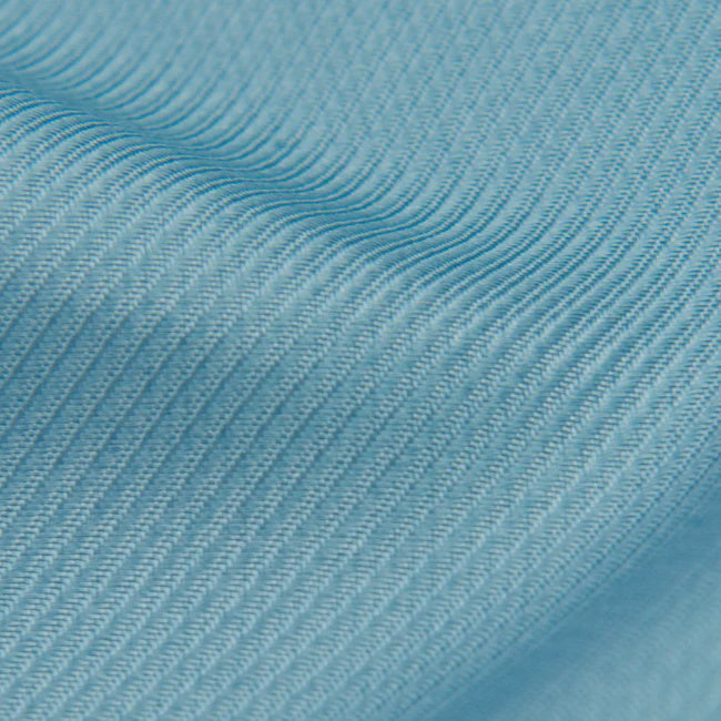 70cm Silk Ribbed Scarf OPAL