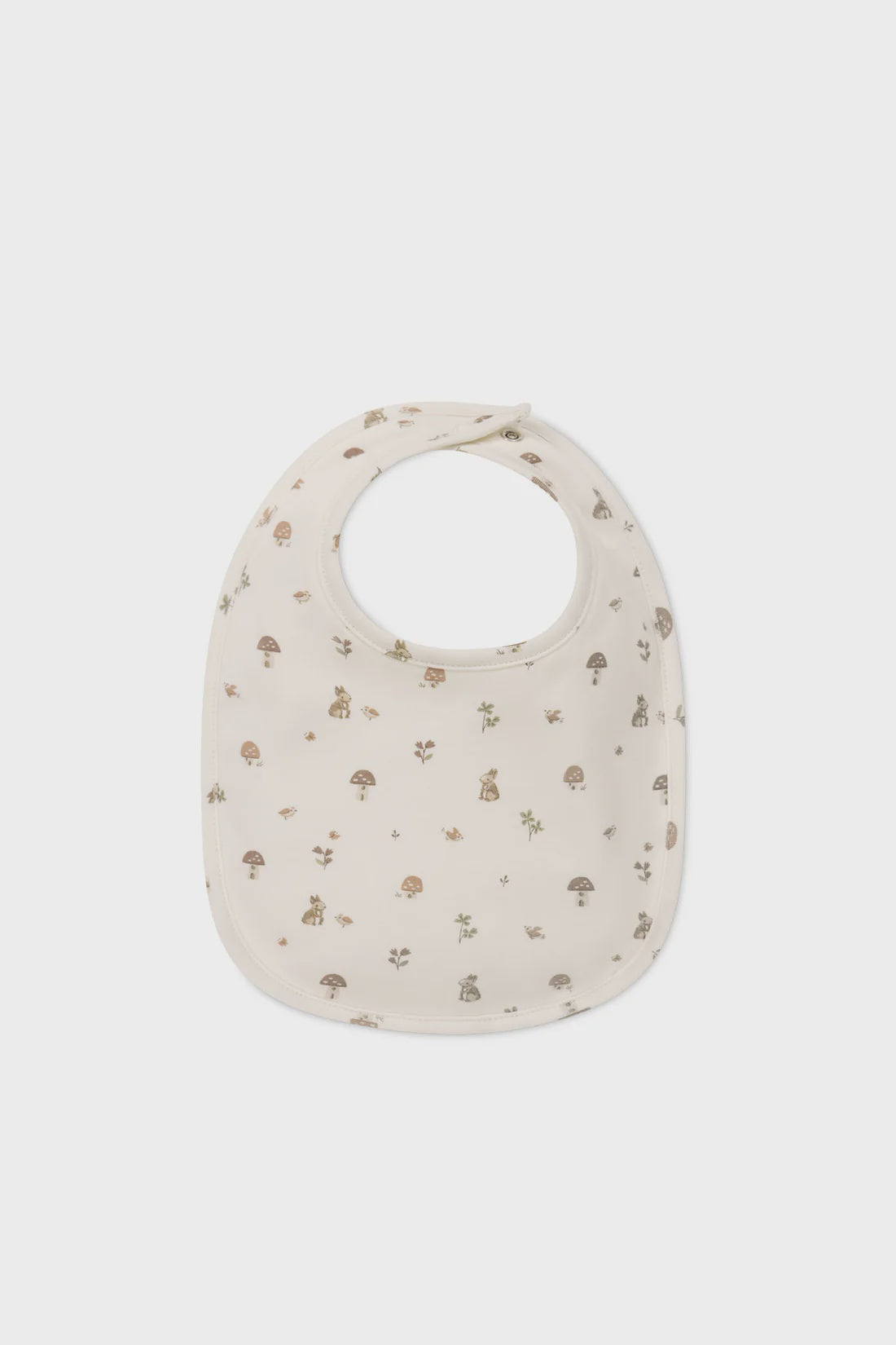 Organic Cotton Bib - Foraging Friends RH