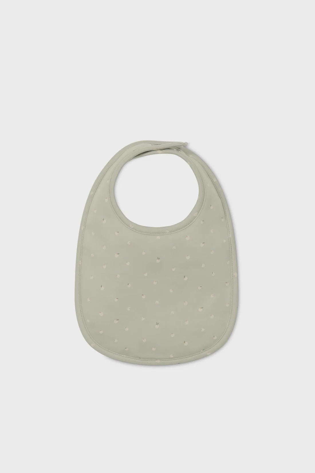 Organic Cotton Bib - Fresh Apples Abbey Stone