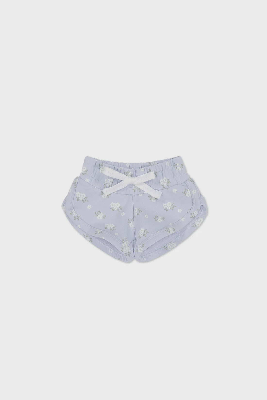 JK Organic Cotton Ivy Shortie - Rose Floral Smoke 1 Yr