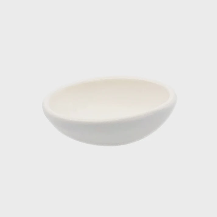 Batch Oval Spice Dish Satin 10 x 8 x 3