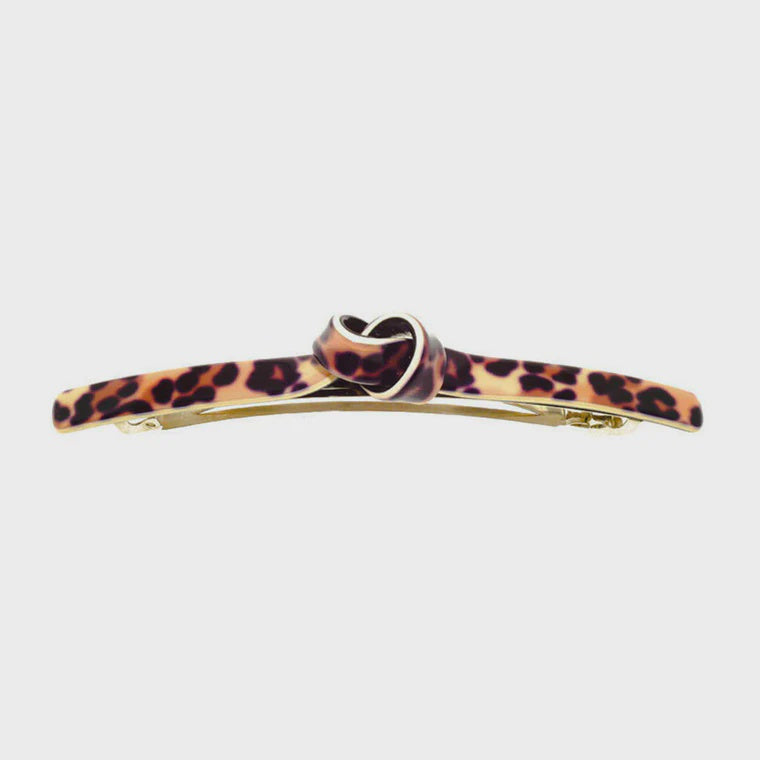 Isabel Leopard Hair Clip