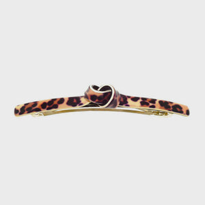 Isabel Leopard Hair Clip