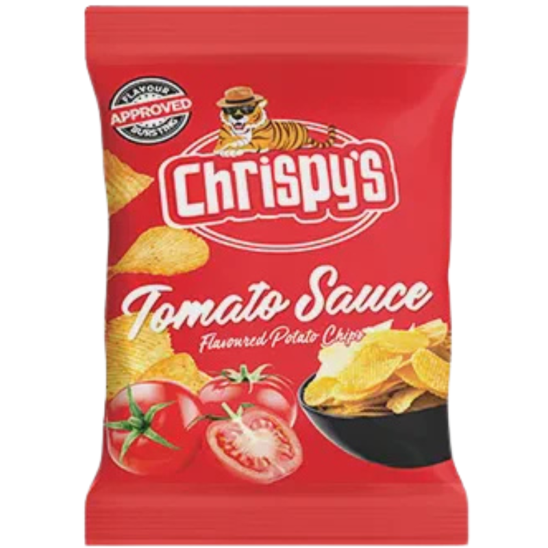Chrispy's Potato Chips Tomato Sauce 120g