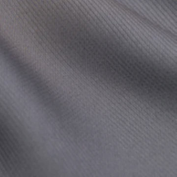 70cm Silk Ribbed Scarf PEWTER
