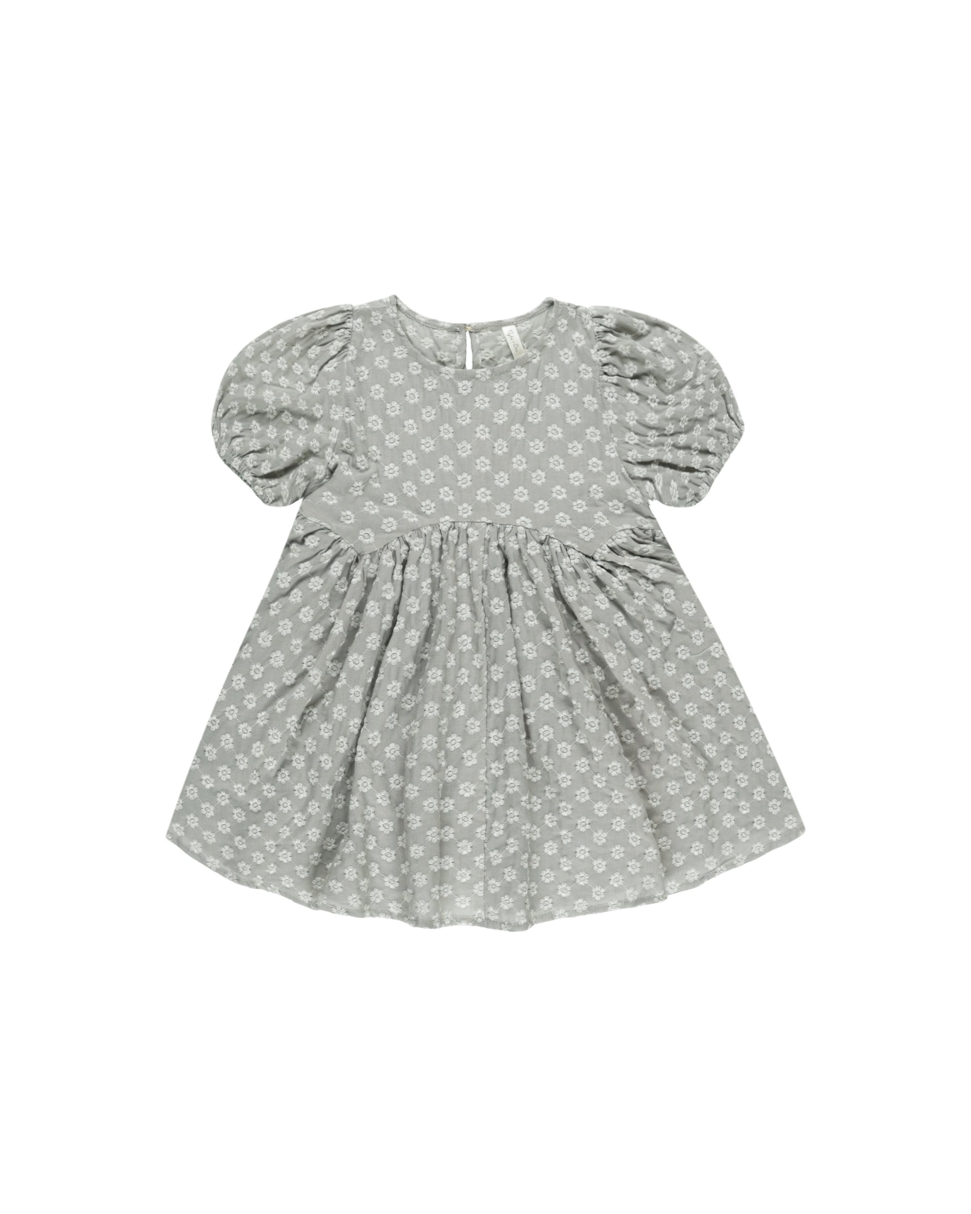 Rylee & Cru Rose Dress Seafoam