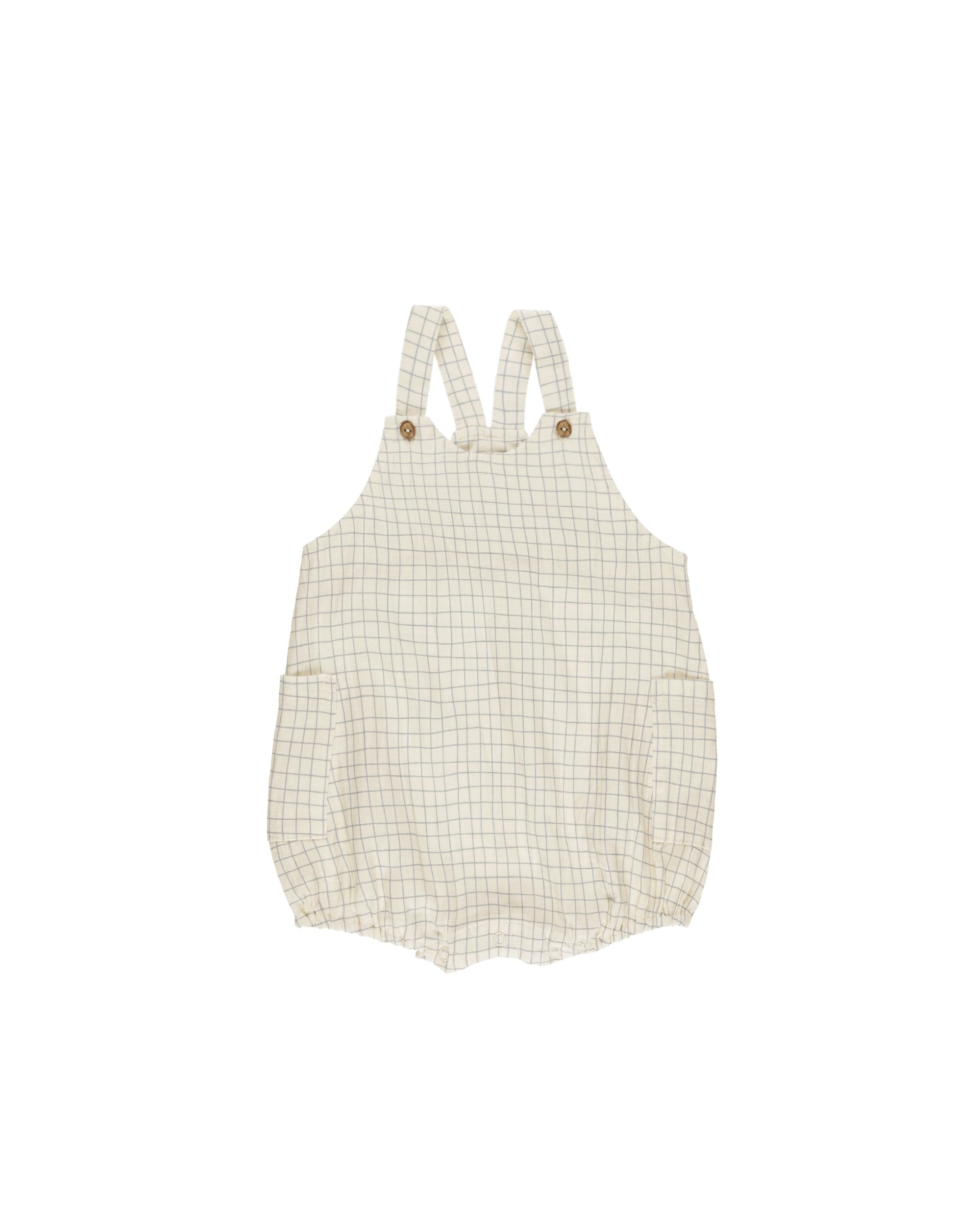 Rylee & Cru Lou Romper Grid