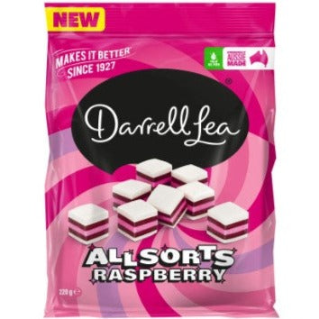 Darrell Lea Allsorts Raspberry 220g