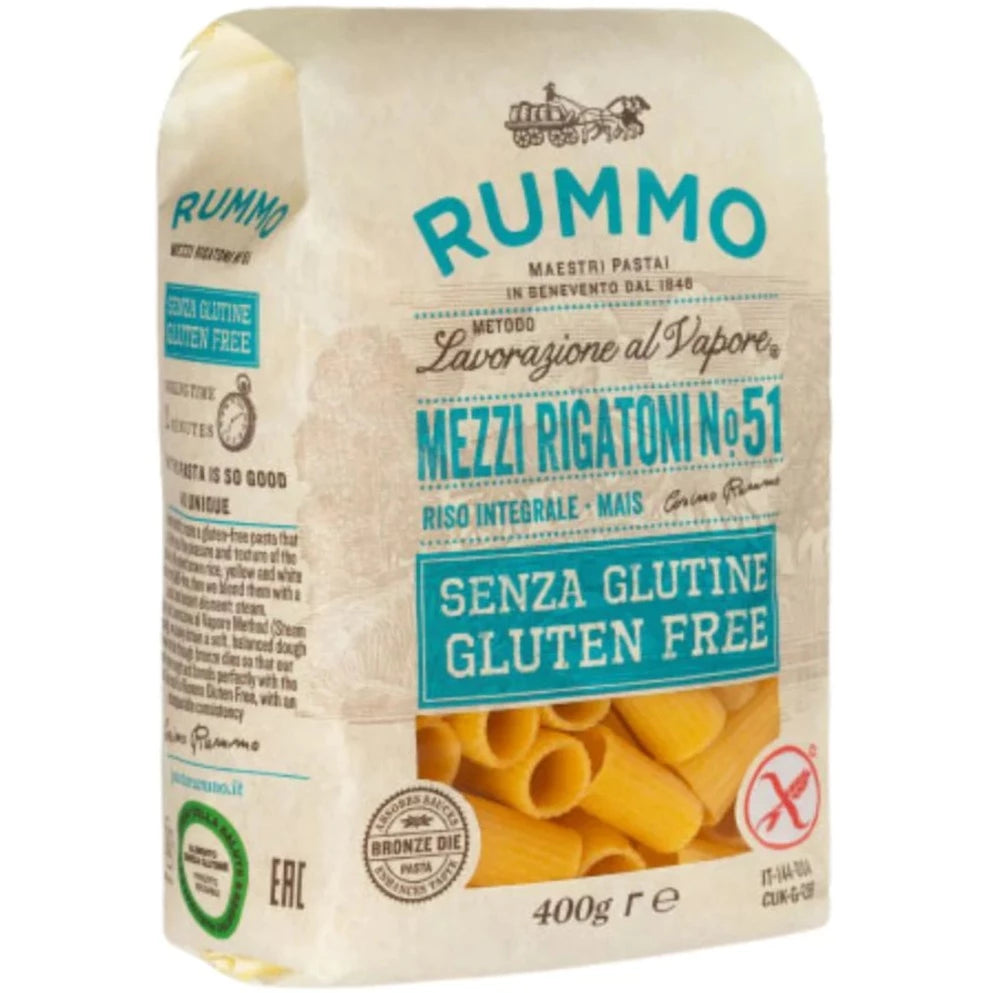 Rummo Mezzi Rigatoni No.51 Gluten Free