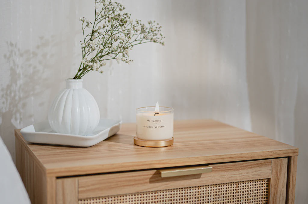 Meeraboo Mini Gold Lid Calm Soy Candle