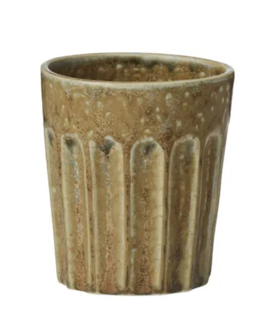 Studio Ceramic Latte Cup 8.5x9.5cm Olive